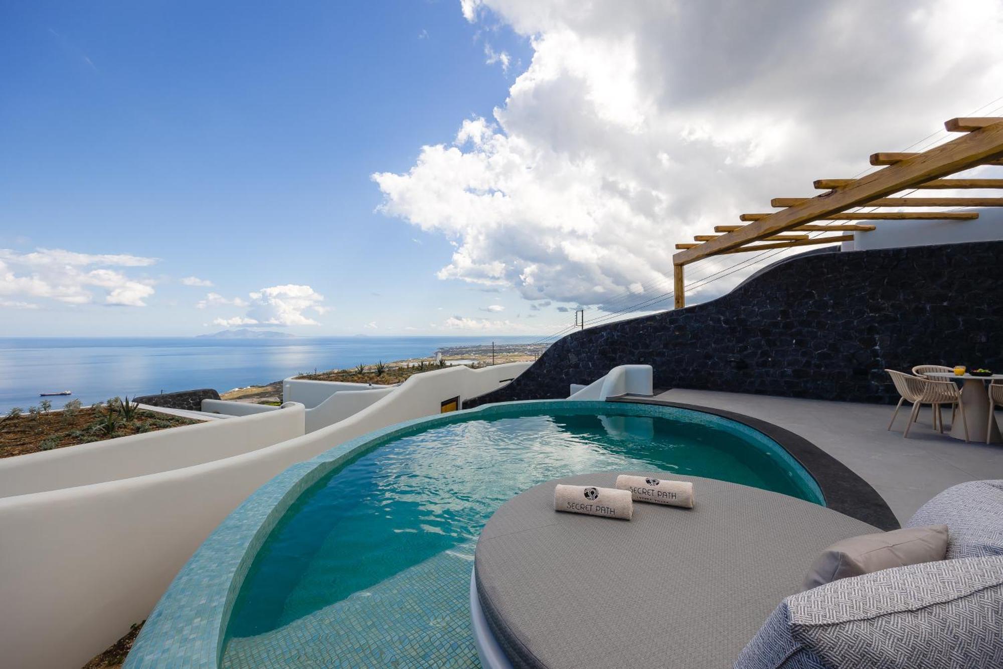 Secret Path Luxury Villas Imerovigli  Luaran gambar