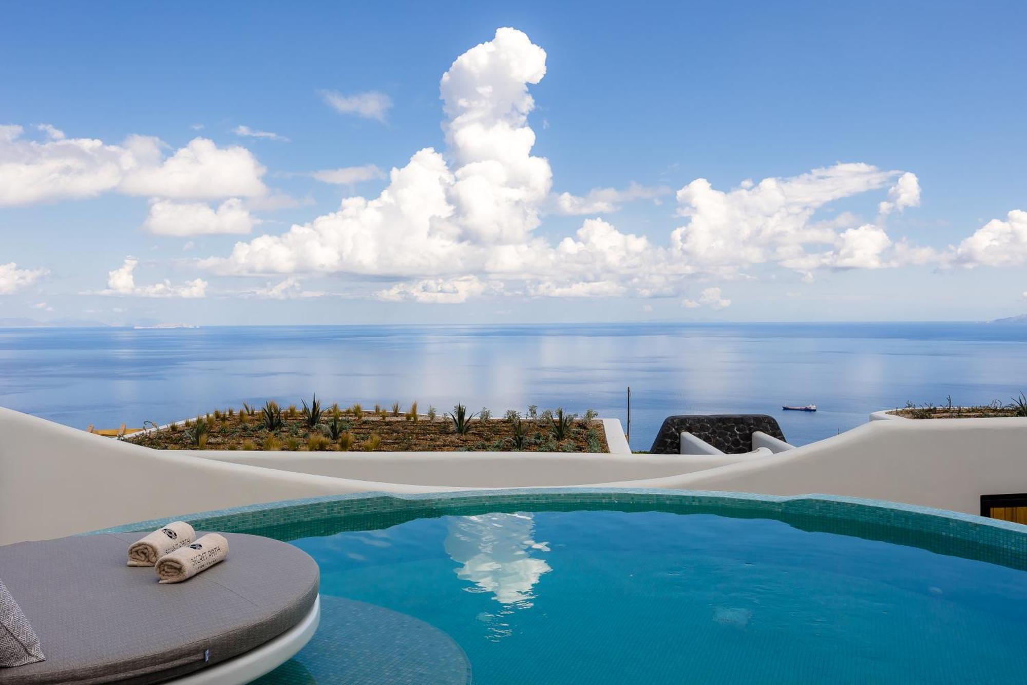 Secret Path Luxury Villas Imerovigli  Luaran gambar