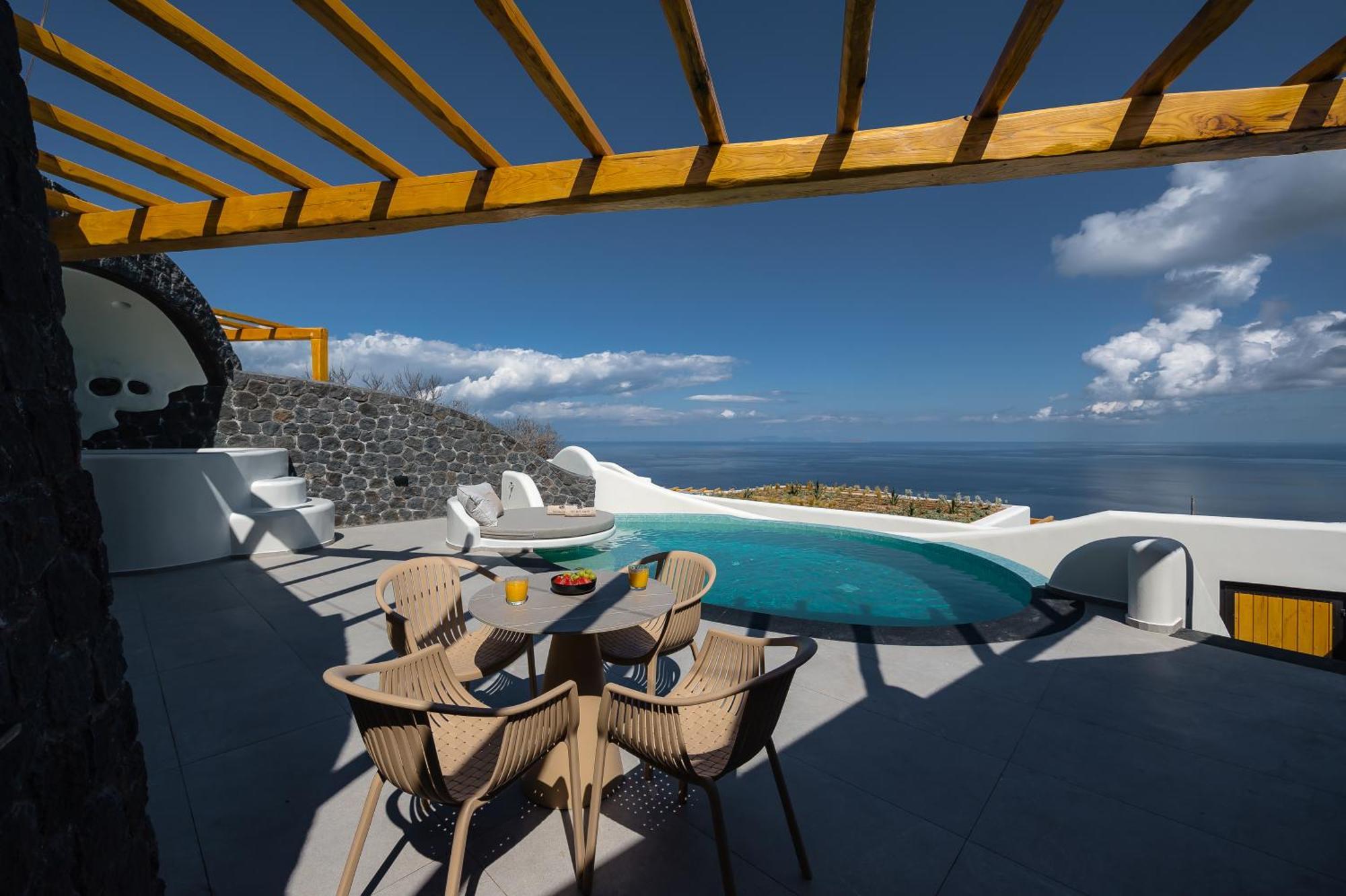 Secret Path Luxury Villas Imerovigli  Luaran gambar