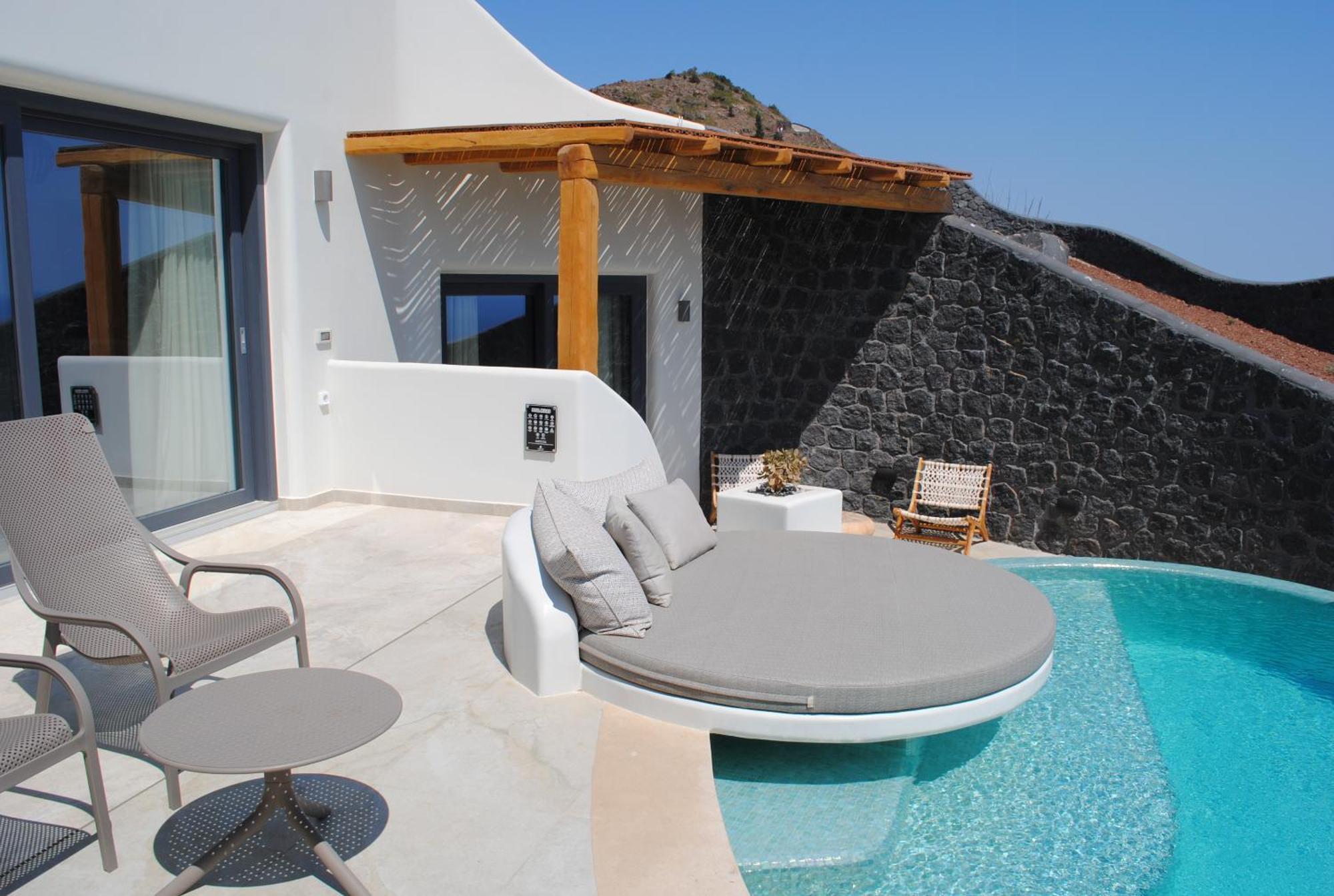 Secret Path Luxury Villas Imerovigli  Luaran gambar