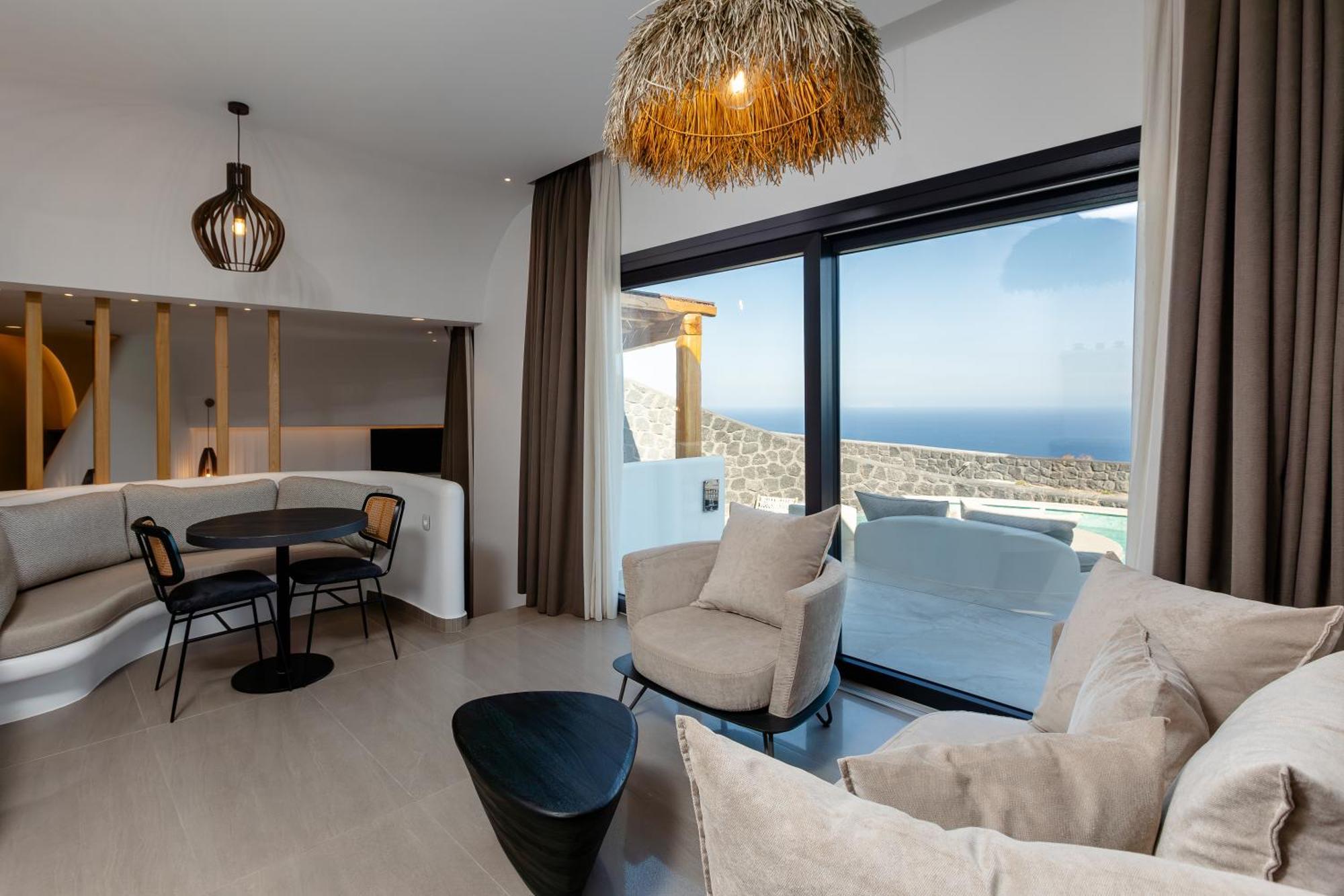 Secret Path Luxury Villas Imerovigli  Luaran gambar
